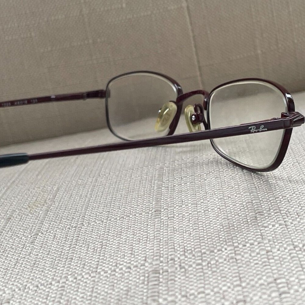 Vintage Ray-Ban Women Glasses Frame Titanium Red … - image 4